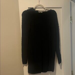 Z Supply Classic Black Long Sleeve Dress